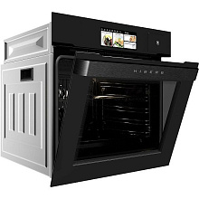 HIBERG S-VM 6615 B i-SMART духовой шкаф черный