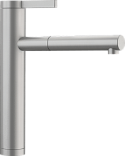 BLANCO LINEE-S смеситель нержавеющая сталь матовый