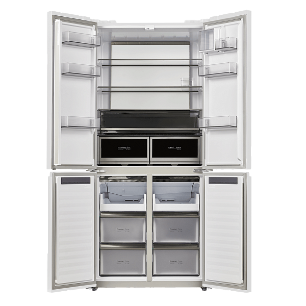 MAUNFELD MFF190NFDPW холодильник белый