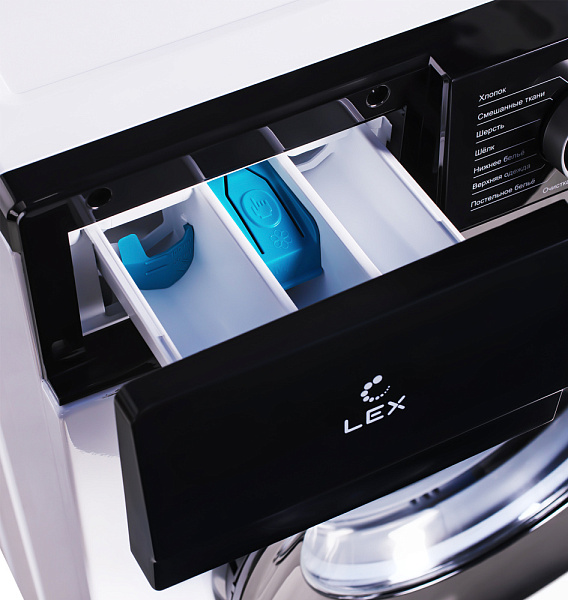 LEX LWM10012WBIID стиральная машина белый
