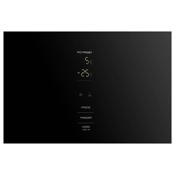 KORTING KNFC 62980 GN холодильник черный