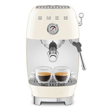 SMEG ECF03CREU кофеварка кремовый