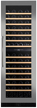 DUNAVOX DX-123.338DSS винный шкаф нержавеющая сталь