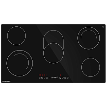 MAUNFELD AVCE9055SDOBK варочная панель черный