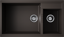 OMOIKIRI TEDORI 86-2-LB-ES мойка Espresso