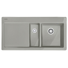 FRANKE MTK 651-100 241 мойка жемчужный серый