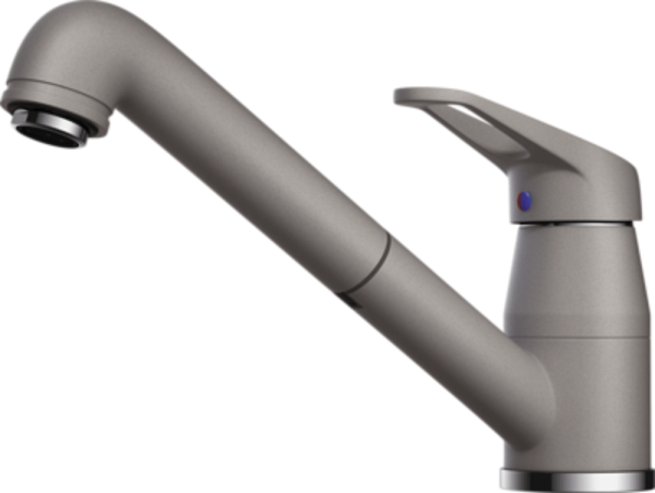 OMOIKIRI TATEYAMA-S-GR смеситель серый