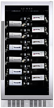 DUNAVOX DX-70.258SS винный шкаф нержавеющая сталь
