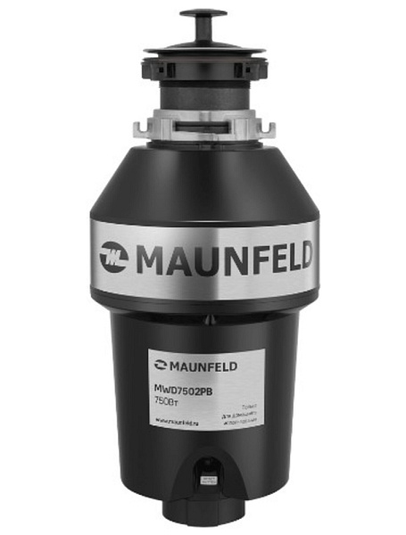 MAUNFELD MWD7502PB измельчитель пищевых отходов черный