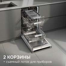 ZIGMUND & SHTAIN DW 314.4 посудомоечная машина нержавеющая сталь