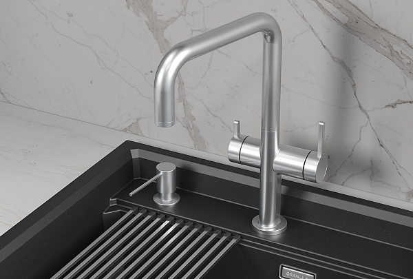 GRANULA KS-8275 смеситель нержавеющая сталь