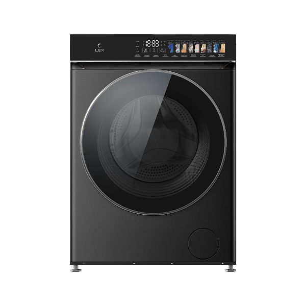 LEX LWM12812BLIDD color стиральная машина черный