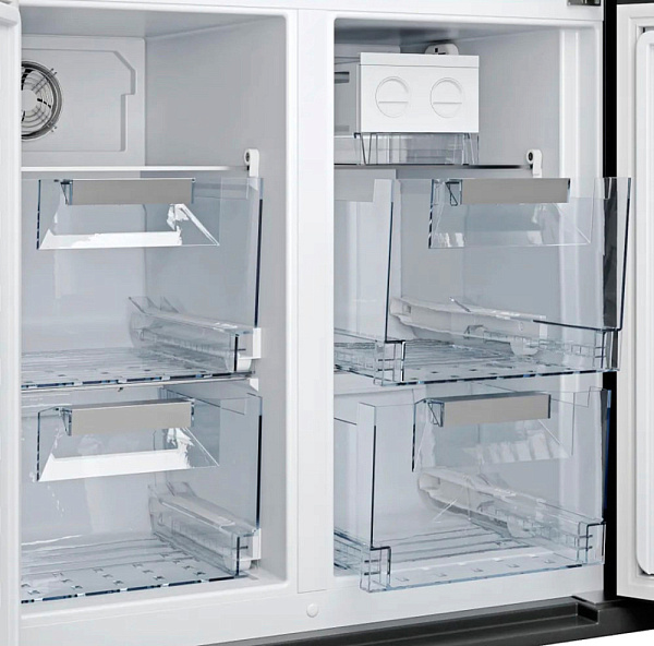 KUPPERSBERG NMFV 18591 B Silver холодильник черный