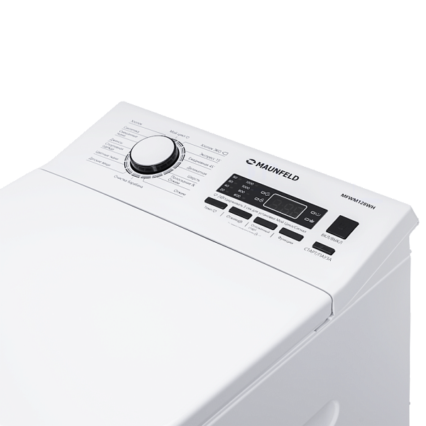 MAUNFELD MFWM128WH стиральная машина белый