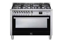 LOFRA PNMG126GVGT/2Ci варочный центр черный отделка хром