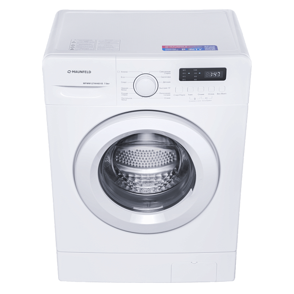 MAUNFELD MFWM127WH051D стиральная машина белый