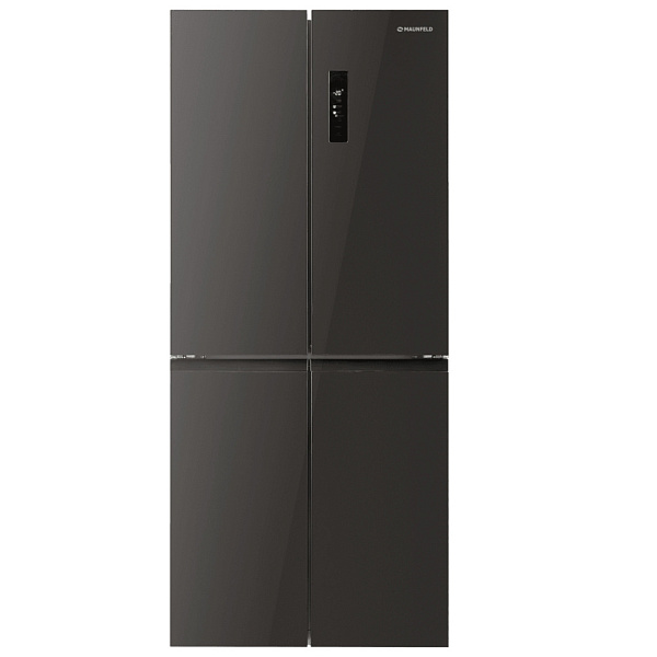 MAUNFELD MFF183NFSBE холодильник черный
