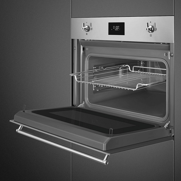 SMEG SO4301M0X микроволновая печь нержавеющая сталь