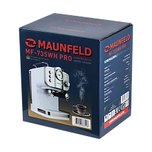 MAUNFELD MF-735WH PRO кофемашина белый