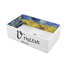 OMOIKIRI MIKURA 76-Vangogh мойка белый