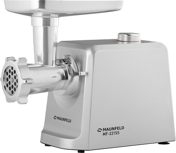 MAUNFELD MF-221SS мясорубка нержавеющая сталь