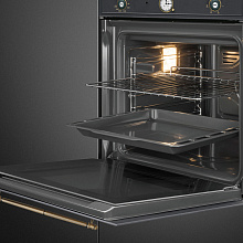 SMEG SFP67C1TAO духовой шкаф антрацит