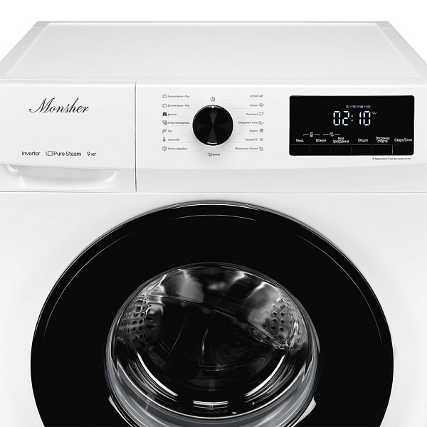 Monsher MWM 461 Blanc отдельностоящая стиральная машина белый