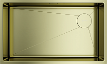 OMOIKIRI TAKI 74-U/IF SIDE LG мойка золотой