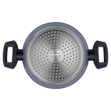 MAUNFELD FILIGRANA SAGA FG24SGA01CS кастрюля с крышкой 24 см серый