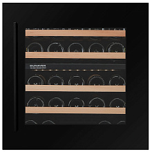 Dunavox DXJ-26.69DB встраиваемый винный шкаф черный