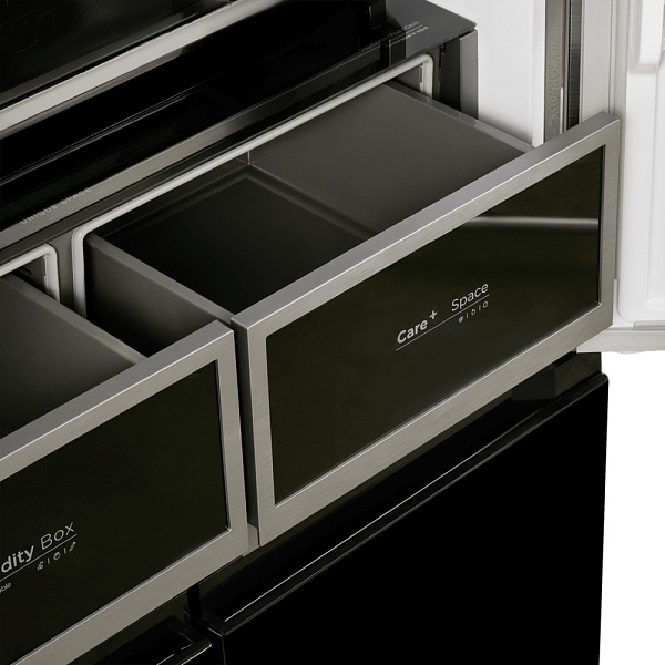 MAUNFELD MFF183NFBE холодильник черный