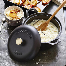 STAUB 11742023 кокот 20 см черный