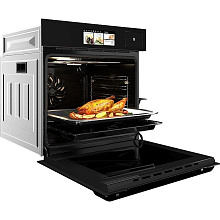 HIBERG S-VM 6615 B i-SMART духовой шкаф черный