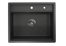 GRANULA KS-6051 мойка черный матовый