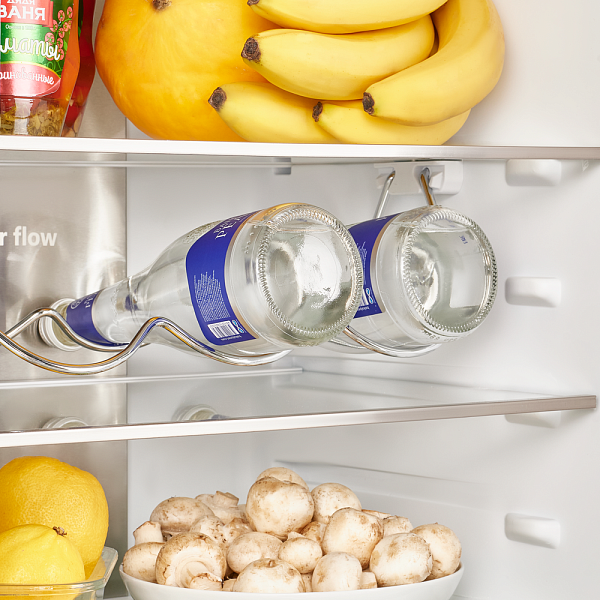 MAUNFELD MBF177NFWHGR Inverter холодильник белый