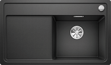 BLANCO ZENAR 45S-F Black Premium SILGRANIT PuraDur InFino мойка черный