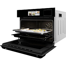 HIBERG S-VM 5615 B i-SMART духовой шкаф черный