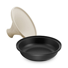 STAUB 1302823 тажин 28 см черный/кремовый