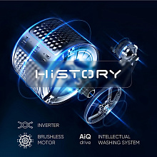 HISTORY HWMF 8474 SW стиральная машина белый