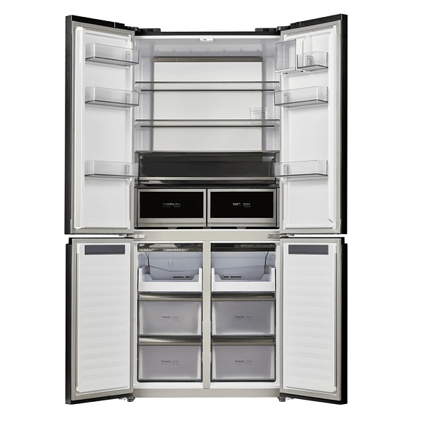 MAUNFELD MFF190NFDB холодильник черный