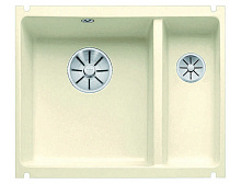 BLANCO SUBLINE 350/150-U PuraPlus InFino мойка кремовый