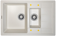 ECOSHTEIN RECHTECK 781.5 кухонная мойка жасмин