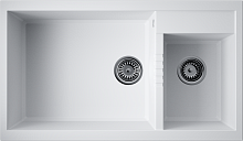 OMOIKIRI TEDORI 86-2-LB-WH мойка белый