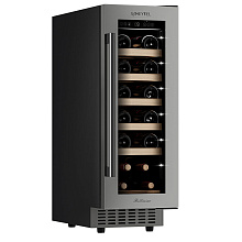 MEYVEL MV19-KST1 винный шкаф нержавеющая сталь