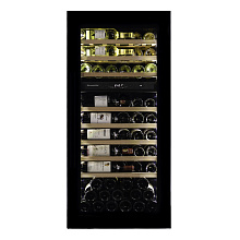 DUNAVOX DAVG-72.185DB.TO винный шкаф нержавеющая сталь