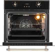 HIBERG VM 6260 RB духовой шкаф черный