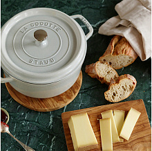 STAUB 11020107 кокот 20 см белый трюфель