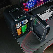MEYVEL MD-04C3B-RGB холодильник для косметики черный