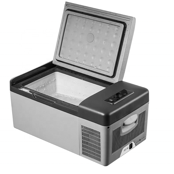 ALPICOOL C15 (12/24/220-адаптер) автохолодильник нержавеющая сталь