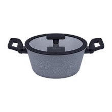 MAUNFELD FILIGRANA SAGA FG20SGA01CS кастрюля с крышкой 20 см серый